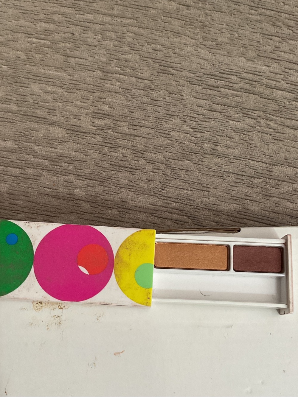 Clinique Two‑Shade Eyeshadow Duo in Bronze and Deep Brown